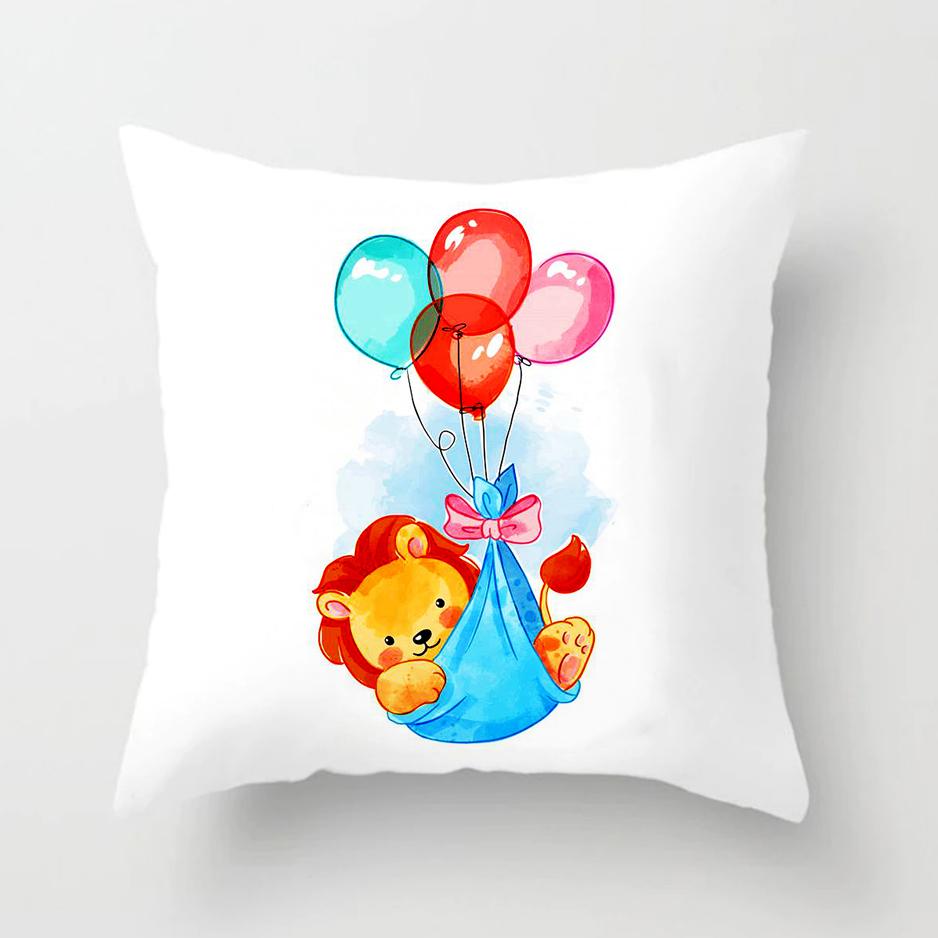 Милая наволочка с изображением животных, наволочка из полиэстера, домашний декор, украшение для детской спальни, наволочки 45*45 см 450mm*450mm
Милая наволочка с изображением животных, наволочка из полиэстера, домашний декор, украшение для детской спальни, наволочки 45*45 см 450mm*450mm