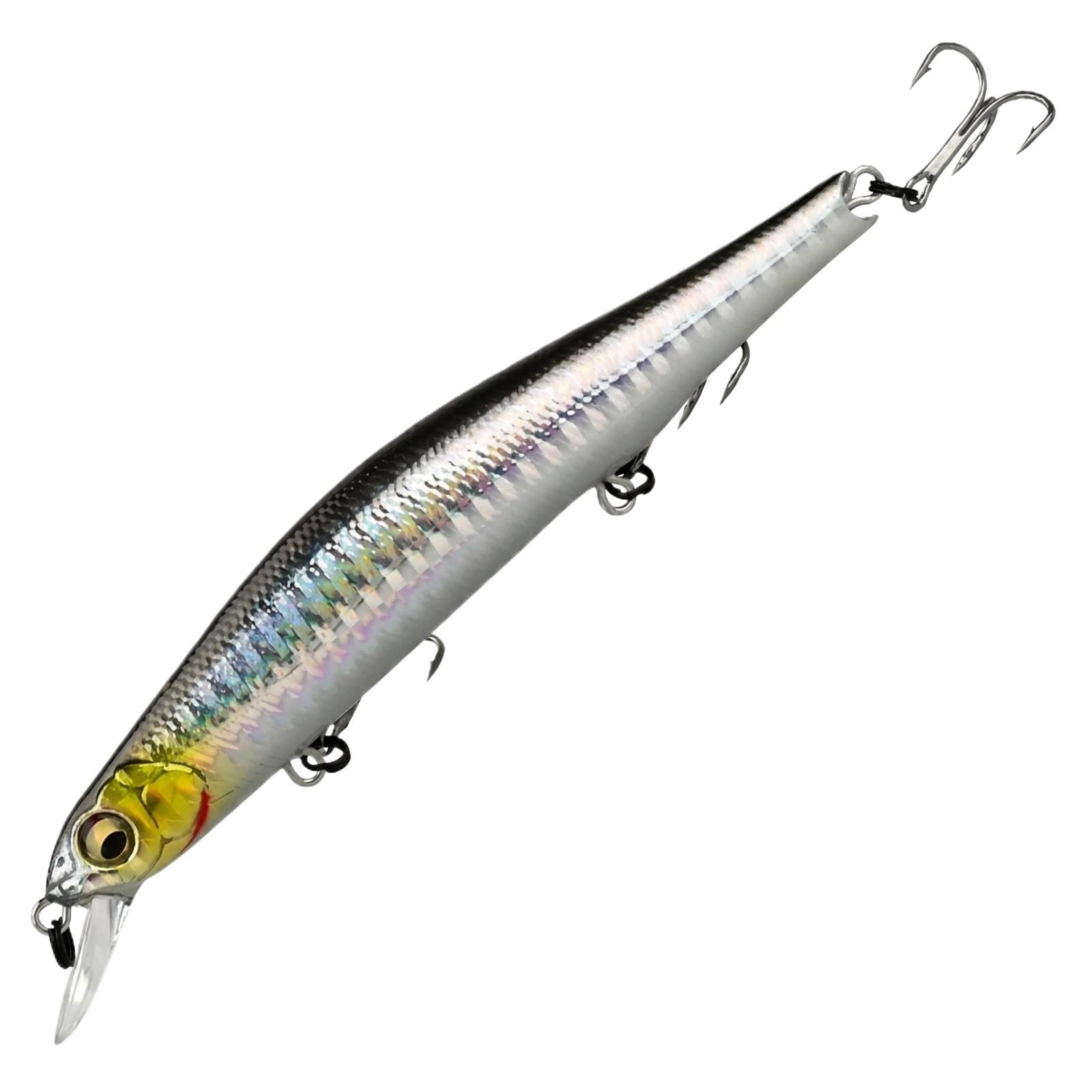 11cm Suspending Fishing Lure Hard Bait with Weight Transfer System for Sea Fishing and Freshwater Predatory Fish Targeting one size
11cm Suspending Fishing Lure Hard Bait with Weight Transfer System for Sea Fishing and Freshwater Predatory Fish Targeting one size