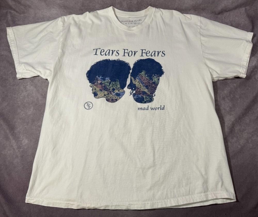 Tears For Fears Band Mad World Shirt Unisex Concerts-5XL Reprint AR488 Unisex T-Shirt XXXL
Tears For Fears Band Mad World Shirt Unisex Concerts-5XL Reprint AR488 Unisex T-Shirt XXXL