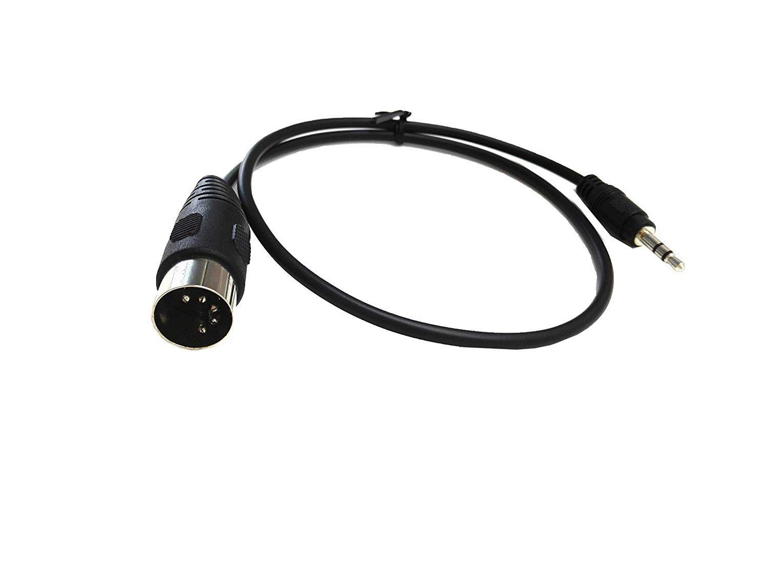 SinLoon 5 Pin DIN to DIN Plug Male to Inch TRS Male Jack Stereo Plug Converter Cable Audio Cable DIN 3.5mm (1/8in) TRS, 0.5m/1.6ft 5-Pin 3.5mm 1/8
SinLoon 5 Pin DIN to DIN Plug Male to Inch TRS Male Jack Stereo Plug Converter Cable Audio Cable DIN 3.5mm (1/8in) TRS, 0.5m/1.6ft 5-Pin 3.5mm 1/8