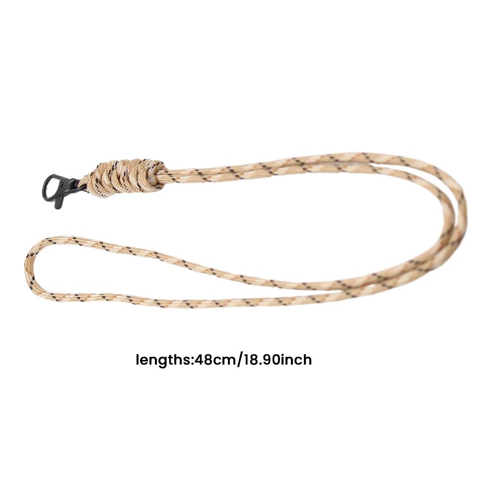 Multi-Function Camping Lanyard Reusable Hanging Anti-Lost Key Cord Wear Resist Cell Phone Holder Rope for Fishing Cycling
Multi-Function Camping Lanyard Reusable Hanging Anti-Lost Key Cord Wear Resist Cell Phone Holder Rope for Fishing Cycling