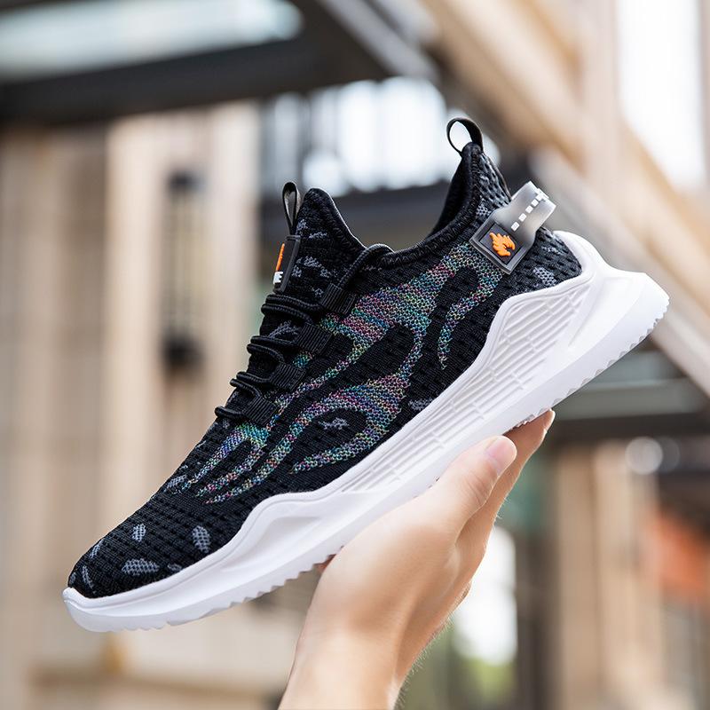 Autumn new popcorn fly-woven sports casual shoes breathable student running shoes 39
Autumn new popcorn fly-woven sports casual shoes breathable student running shoes 39