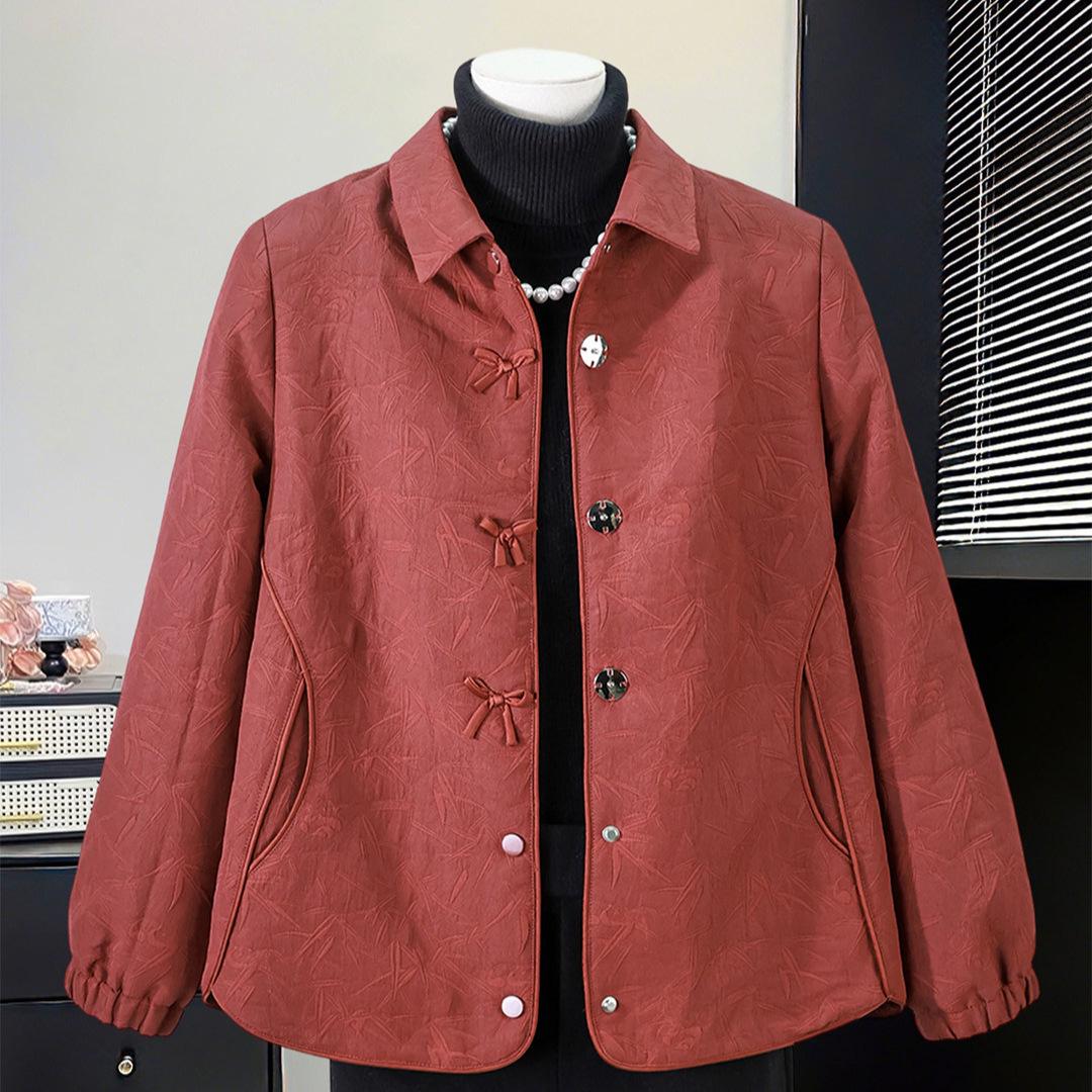 2026 Elegant Spring & Autumn Chinese Lapel Jacket for Mothers L (suggested under 110 jin)
2026 Elegant Spring & Autumn Chinese Lapel Jacket for Mothers L (suggested under 110 jin)