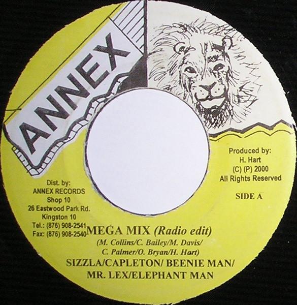 7inch Record SIZZLA / CAPLETON / BEENIE MAN / MR - Mega Mix NONE Annex 2000 Jamaica Reggae, Ska & Dub Used
7inch Record SIZZLA / CAPLETON / BEENIE MAN / MR - Mega Mix NONE Annex 2000 Jamaica Reggae, Ska & Dub Used