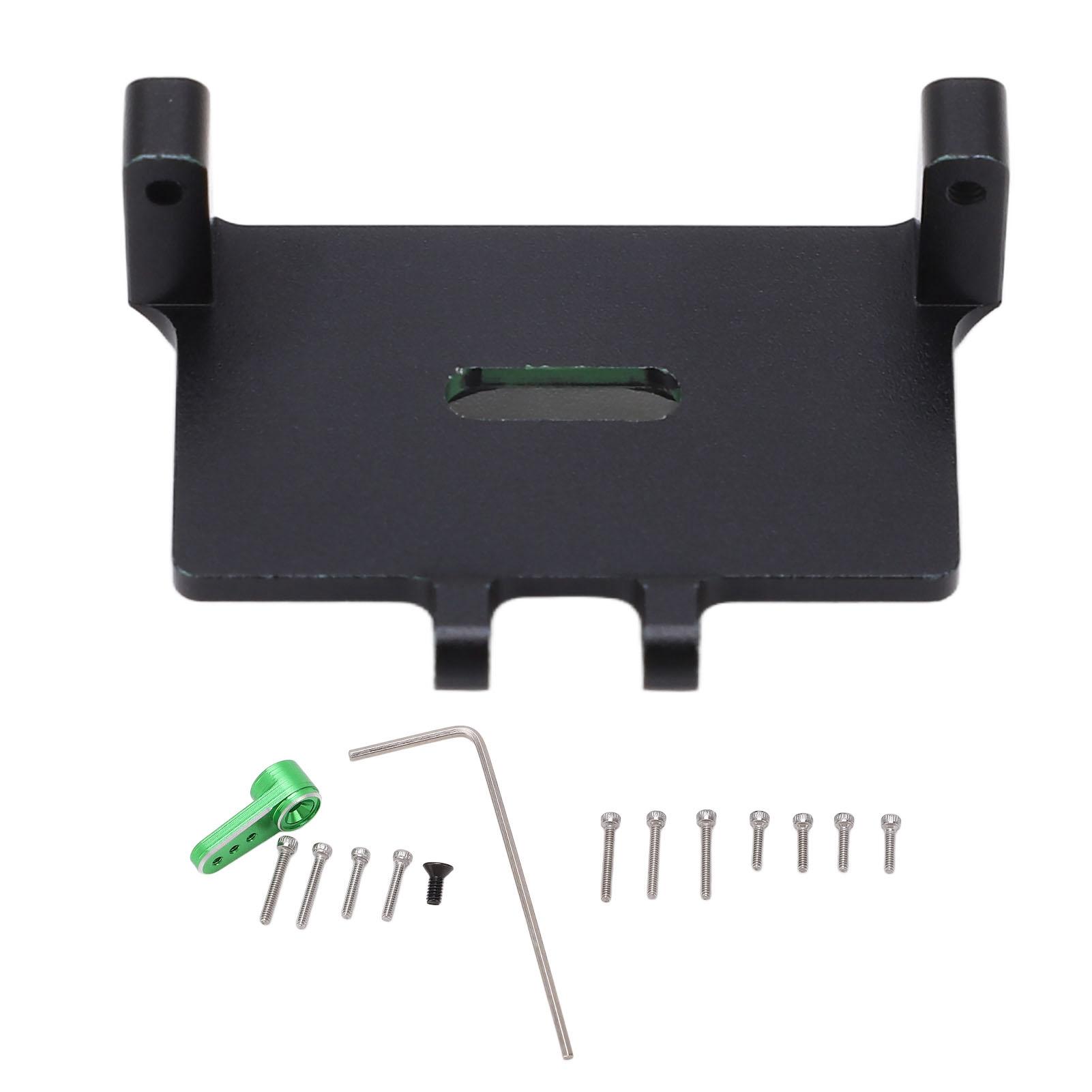 RC Servo Mount Arm Aluminum Alloy Upgrade Part Servo Bracket with 15T Arm for Axial SCX24 124 RC
RC Servo Mount Arm Aluminum Alloy Upgrade Part Servo Bracket with 15T Arm for Axial SCX24 124 RC