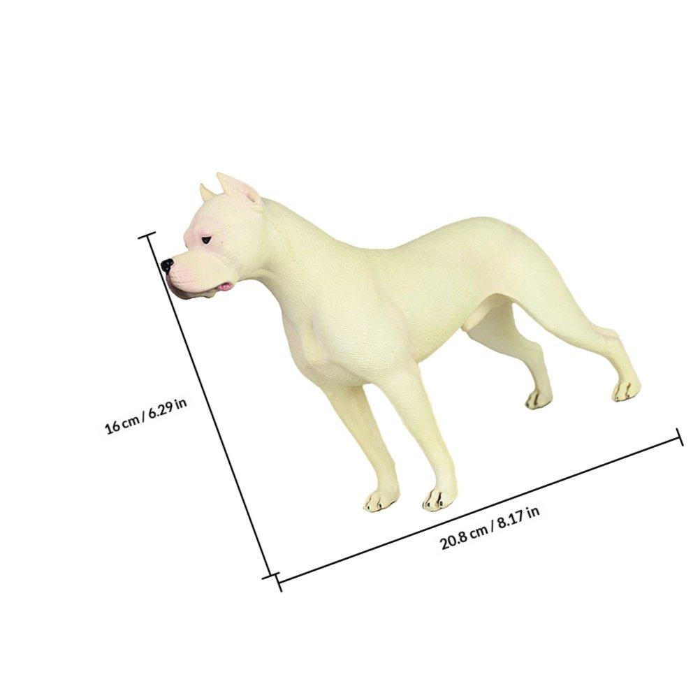 Dog Simulated Decorative Plastic Standing Desktop Decoration Realistic Dog Statue for Home Office Garden Ornament білий
Dog Simulated Decorative Plastic Standing Desktop Decoration Realistic Dog Statue for Home Office Garden Ornament білий