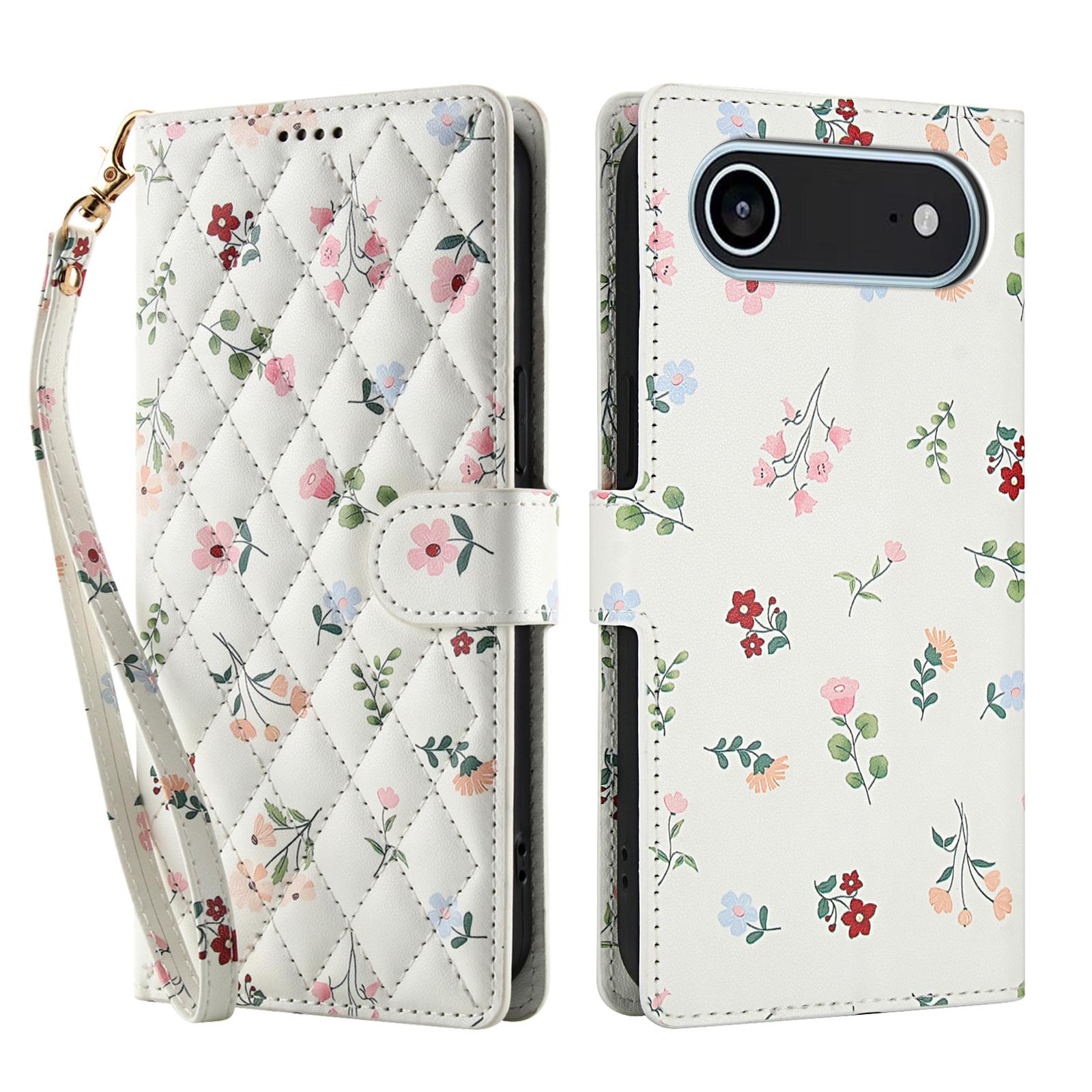 For iPhone Air Wallet Case Rhombic Floral Design Leather Flip Phone Cover with Strap A
For iPhone Air Wallet Case Rhombic Floral Design Leather Flip Phone Cover with Strap A