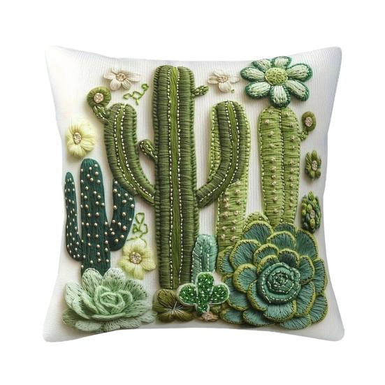 Наволочка с узором кактуса, яркий принт растений, стандартный размер, наволочка со скрытой молнией, домашний декор
Наволочка с узором кактуса, яркий принт растений, стандартный размер, наволочка со скрытой молнией, домашний декор