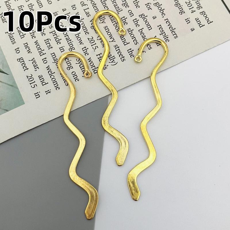 10Pcs Wave Bookmarks DIY Retro Decoration Holder Book Mark School Office Stationery Supply Reading Accessory золотой
10Pcs Wave Bookmarks DIY Retro Decoration Holder Book Mark School Office Stationery Supply Reading Accessory золотой