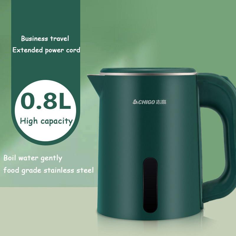 0.8L Mini Electric Small Capacity 304 Stainless Steel Teapot Hotel Dormitory Kettle Portable Travel Boil Water Pot 220V EU зелёный
0.8L Mini Electric Small Capacity 304 Stainless Steel Teapot Hotel Dormitory Kettle Portable Travel Boil Water Pot 220V EU зелёный