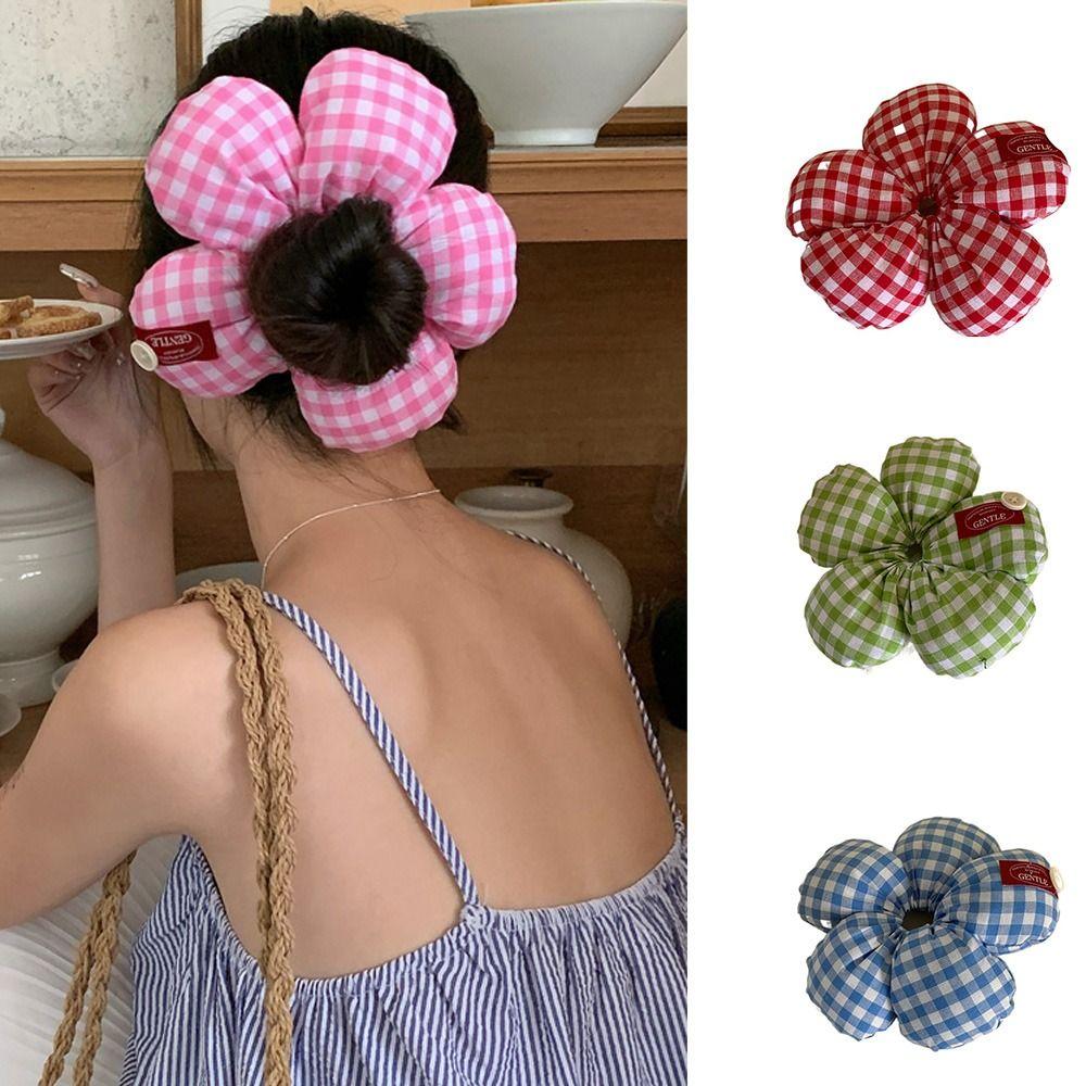 Cloth Flower Hair Scrunchies Lattice Oversized Hair Tie Elastic Exaggerated Hair Ring Lady фіолетовий
Cloth Flower Hair Scrunchies Lattice Oversized Hair Tie Elastic Exaggerated Hair Ring Lady фіолетовий