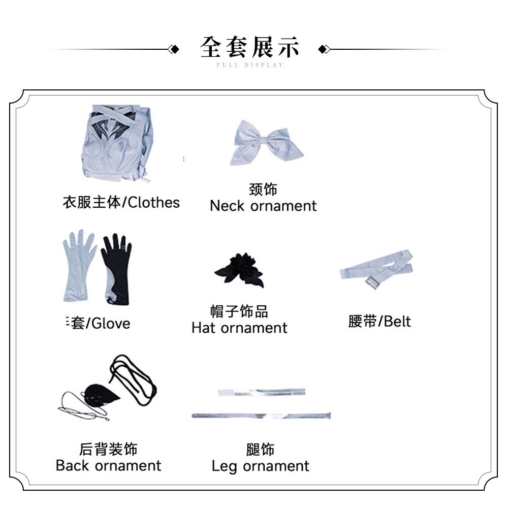 Игра Honkai Star Rail Костюм для косплея Констанс Парик Сексуальность Униформа Платье для Хэллоуинской вечеринки для женщин Comic Con Аниме Одежда XS(old)
Игра Honkai Star Rail Костюм для косплея Констанс Парик Сексуальность Униформа Платье для Хэллоуинской вечеринки для женщин Comic Con Аниме Одежда XS(old)