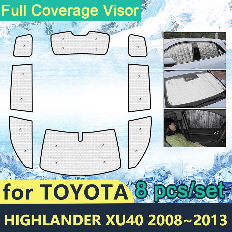Полное покрытие солнцезащитные козырьки для Toyota Highlander XU40 2008 ~ 2013, автомобильные солнцезащитные козырьки, лобовые стекла, козырек для бокового окна, аксессуары 2010 Rear Windows
Полное покрытие солнцезащитные козырьки для Toyota Highlander XU40 2008 ~ 2013, автомобильные солнцезащитные козырьки, лобовые стекла, козырек для бокового окна, аксессуары 2010 Rear Windows