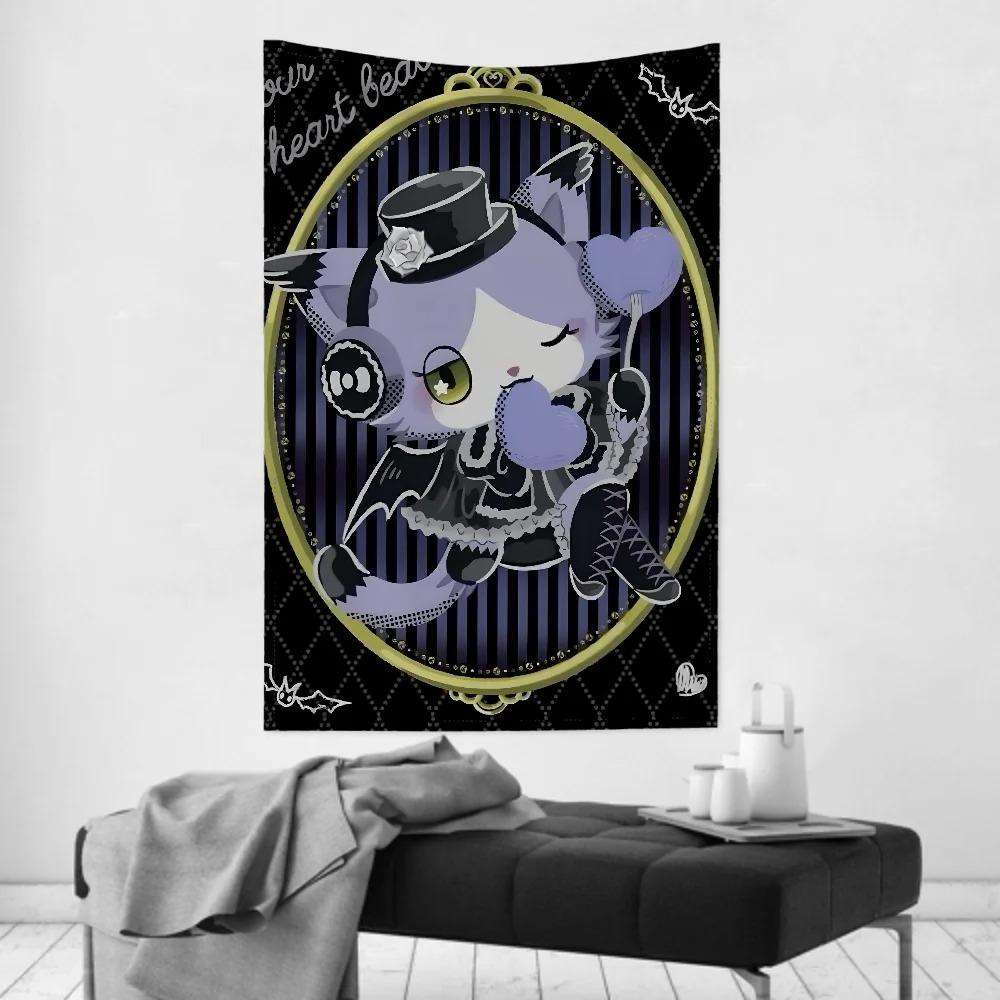 Cartoon Kuromi Cinnamoroll Hello Kitty Tapestry Room Decoration Wallpaper Party Hanging Background Room Decoration Baby Room 74x94cm(29x37in)
Cartoon Kuromi Cinnamoroll Hello Kitty Tapestry Room Decoration Wallpaper Party Hanging Background Room Decoration Baby Room 74x94cm(29x37in)