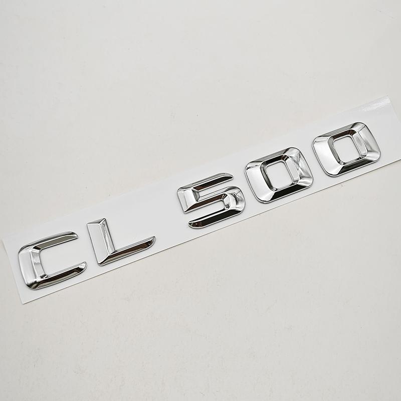 3D ABS Car Letters Logo CL500 CL550 CL600 Badge Rear Trunk Sticker For Mercedes Benz CL500 CL550 CL600 C215 C216 Accessories
3D ABS Car Letters Logo CL500 CL550 CL600 Badge Rear Trunk Sticker For Mercedes Benz CL500 CL550 CL600 C215 C216 Accessories