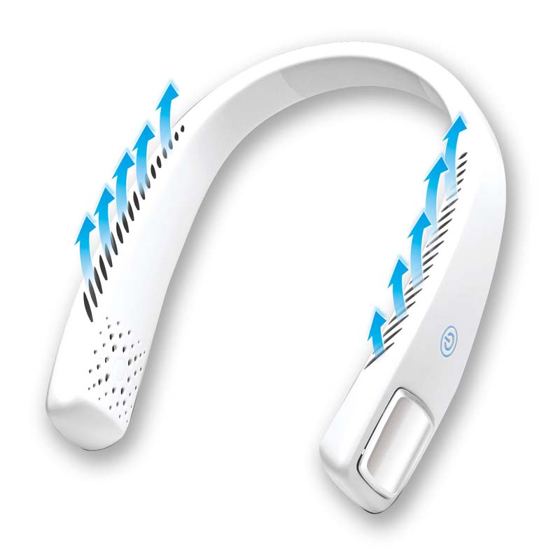 Hanging Bladeless Neck Fan Portable Outdoor Sports Mini USB Rechargeable Lazy Wearable Neck Fan белый
Hanging Bladeless Neck Fan Portable Outdoor Sports Mini USB Rechargeable Lazy Wearable Neck Fan белый