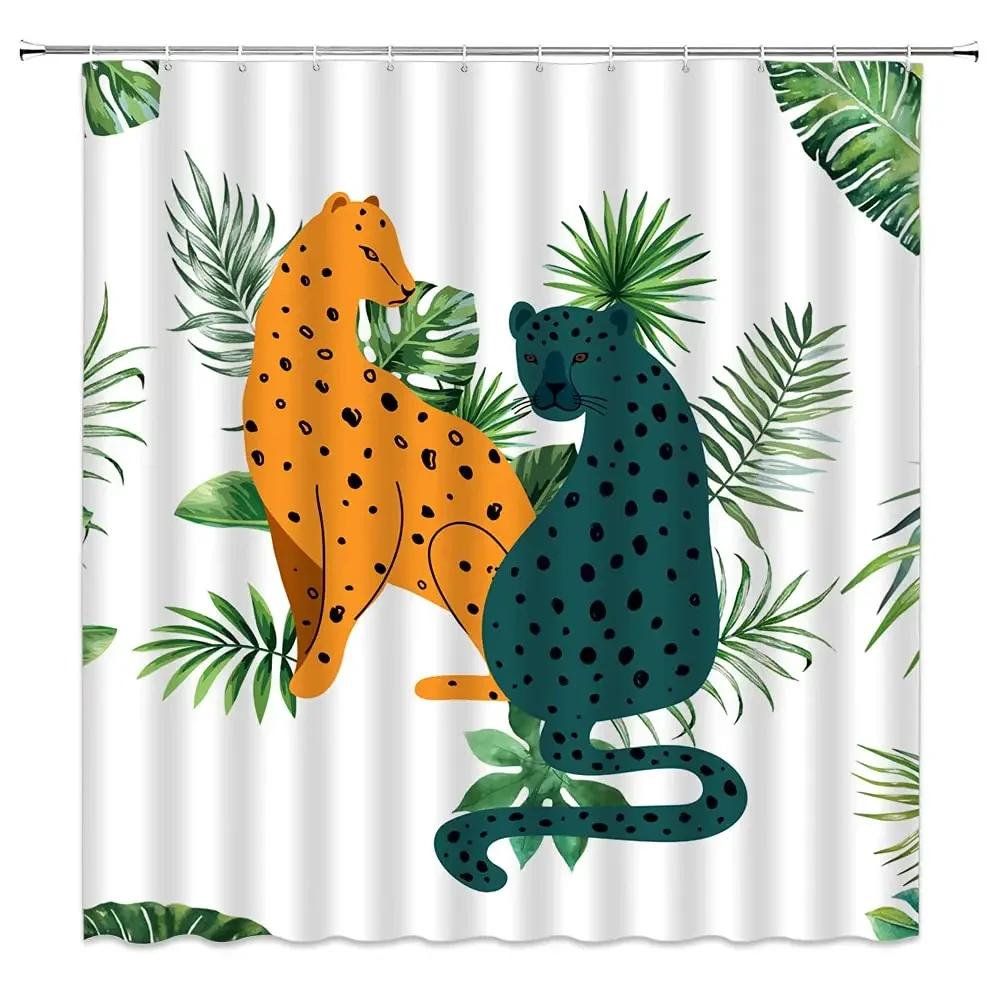 Cheetah Shower Curtain,Tropical Leopard Wildlife Bath Curtain,Modern Pink Aesthetic Moon Phase Blue Floral Bathroom Curtain W60H190(CM)-1 Pcs
Cheetah Shower Curtain,Tropical Leopard Wildlife Bath Curtain,Modern Pink Aesthetic Moon Phase Blue Floral Bathroom Curtain W60H190(CM)-1 Pcs