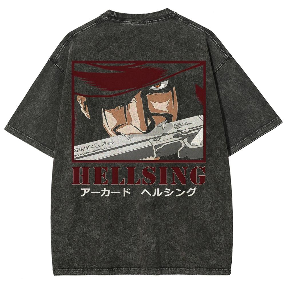 Hellsing Anime Lover Unisex Plus Size Washed Tshirt Suitable for all seasons personality Clothes Streetwear Trendy Couples soft S
Hellsing Anime Lover Unisex Plus Size Washed Tshirt Suitable for all seasons personality Clothes Streetwear Trendy Couples soft S