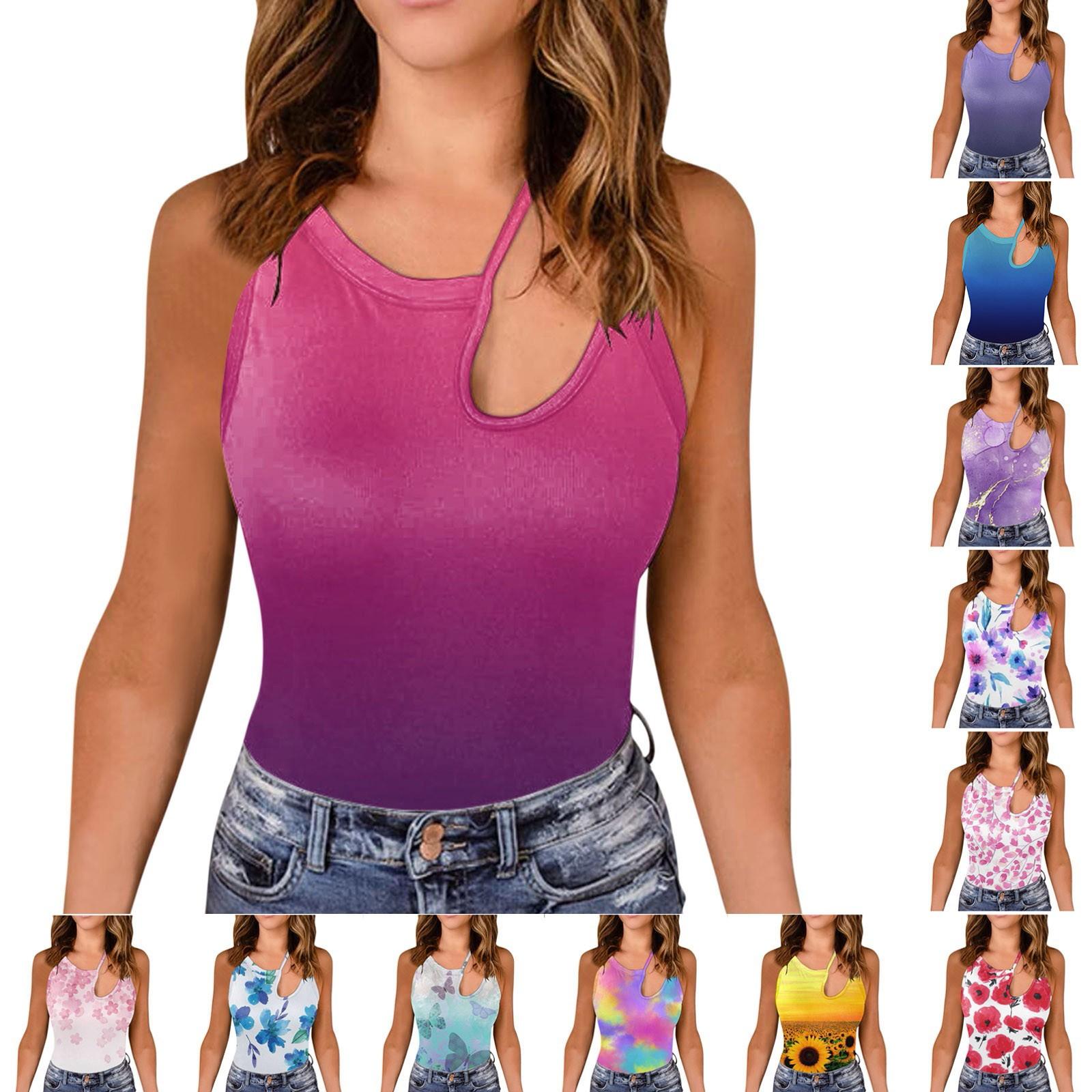 Женская мода, лето 2022, повседневная футболка без рукавов с v-образным вырезом и принтом, топы, блузка на бретелях
Женская мода, лето 2022, повседневная футболка без рукавов с v-образным вырезом и принтом, топы, блузка на бретелях