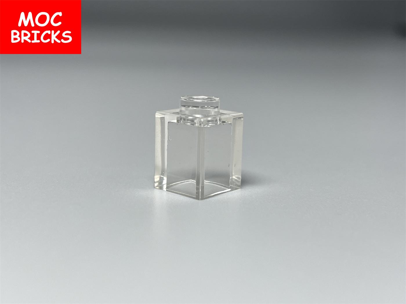 100pcs MOC Bricks Transparent Brick 1x1 3005 30071 35382 DIY Assembled Constructing Blocks Particle Kid Puzzle Brain Plaything Present
100pcs MOC Bricks Transparent Brick 1x1 3005 30071 35382 DIY Assembled Constructing Blocks Particle Kid Puzzle Brain Plaything Present