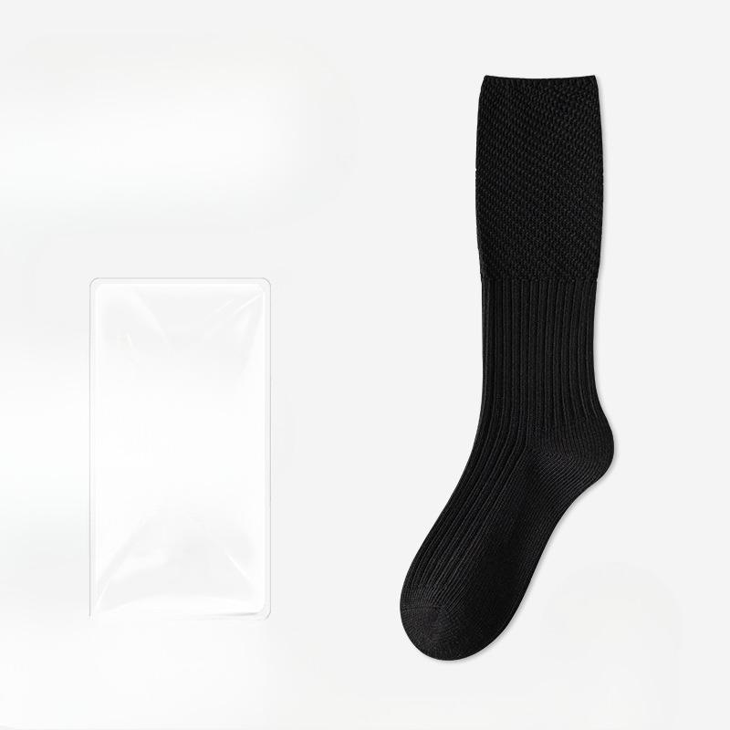 Женские осенне-зимние новые теплые однотонные удобные носки с длинным махровым ворсом 1 pair чёрный
Женские осенне-зимние новые теплые однотонные удобные носки с длинным махровым ворсом 1 pair чёрный