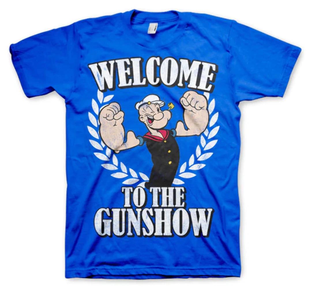 Popeye Welcome to the Gun Show Official Mens T-Shirt 3XL
Popeye Welcome to the Gun Show Official Mens T-Shirt 3XL