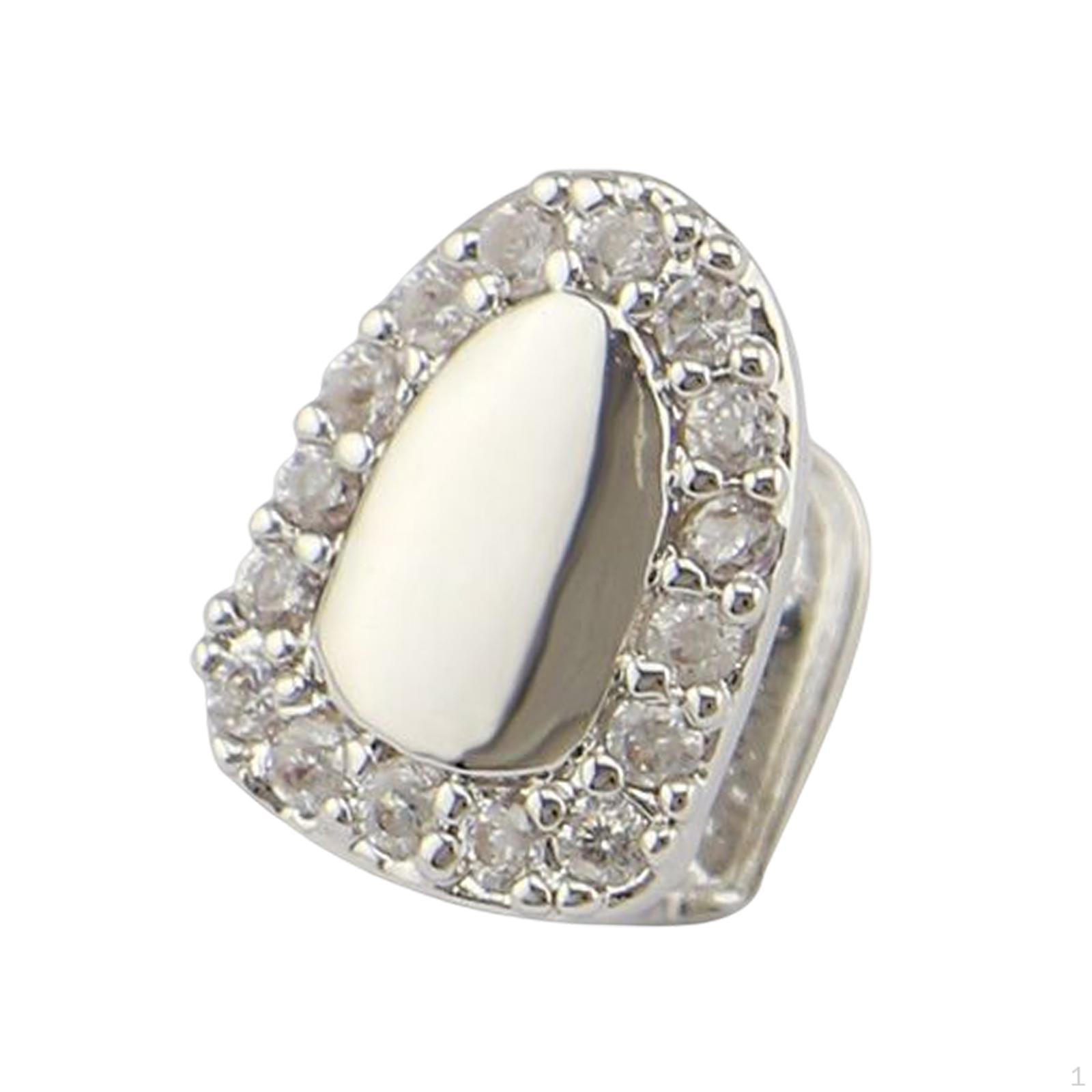 Single , Hip Hop Jewelry Teeth Veneers for Mouth Men Women Cosplay Party Accessories Halloween срібний
Single , Hip Hop Jewelry Teeth Veneers for Mouth Men Women Cosplay Party Accessories Halloween срібний