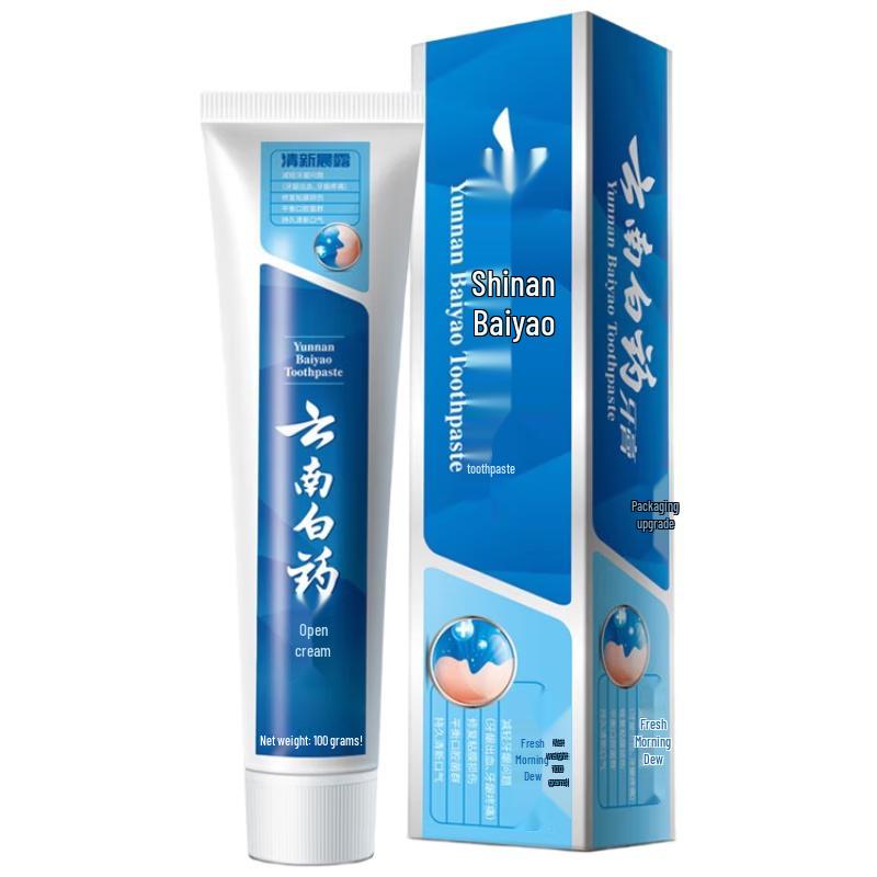 Yunnan Baiyao Refreshing Dew Toothpaste
Yunnan Baiyao Refreshing Dew Toothpaste