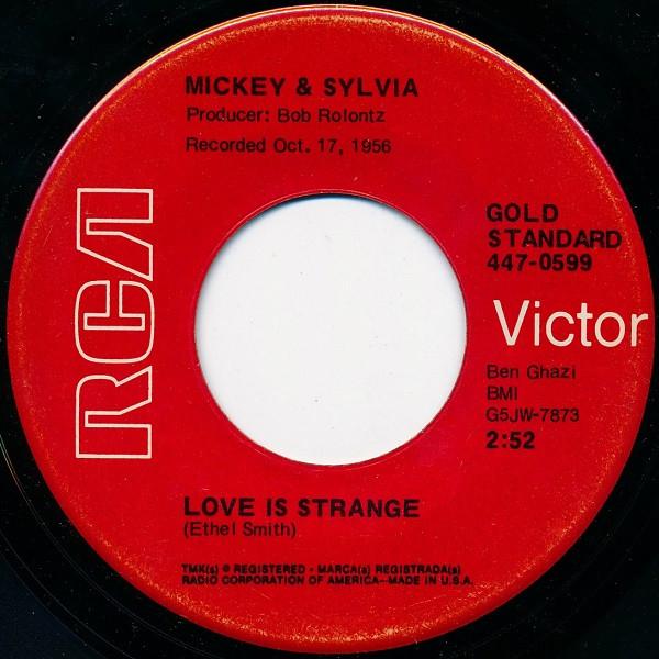 7inch Record MICKEY & SYLVIA - Love Is Strange 4470599 RCA Victor US Soul/Funk Used
7inch Record MICKEY & SYLVIA - Love Is Strange 4470599 RCA Victor US Soul/Funk Used