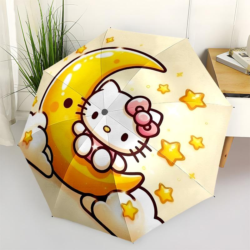 1pc Hello Kitty Moon Stars Umbrella with Plastic Handle,Suitable for All Seasons Home Travel Outdoor UmbrellaSanlio051
1pc Hello Kitty Moon Stars Umbrella with Plastic Handle,Suitable for All Seasons Home Travel Outdoor UmbrellaSanlio051