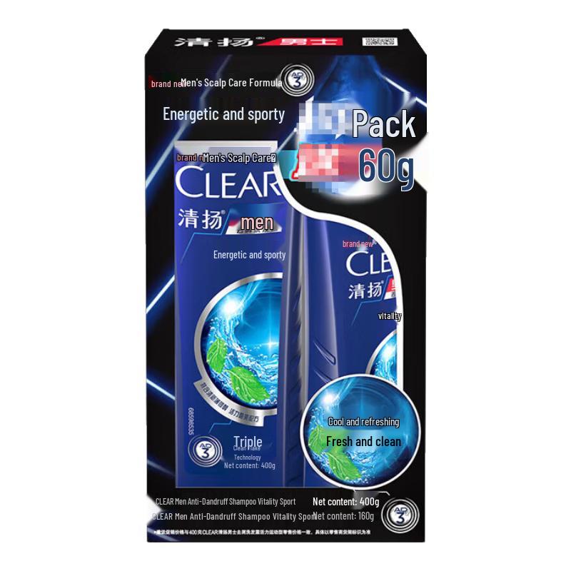 Clear Men Anti-Dandruff Invigorating Sport Mint Shampoo Set
Clear Men Anti-Dandruff Invigorating Sport Mint Shampoo Set