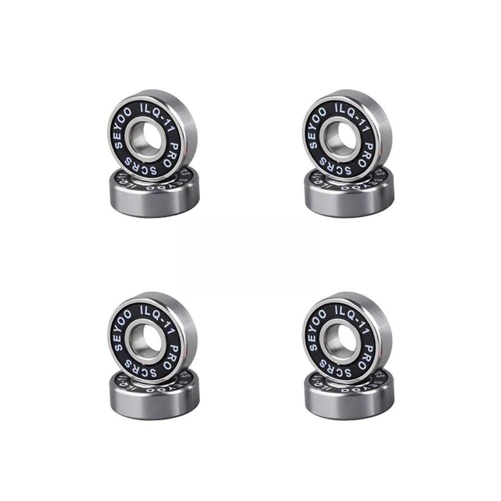 8PC Bearings High-speed Bearings Are Suitable Forskateboard Long Board Inline Roller Skates and Ice Skates with Low Noise
8PC Bearings High-speed Bearings Are Suitable Forskateboard Long Board Inline Roller Skates and Ice Skates with Low Noise
