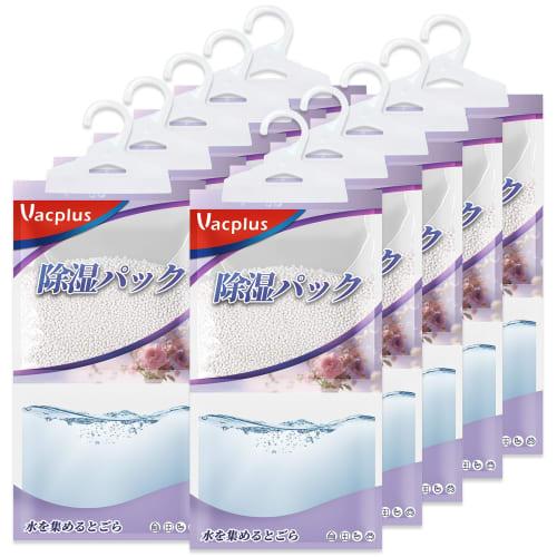 Vacplus Powerful Desiccant Dehumidifier, Moisture Absorber, Anti-Mold, Drying and Dehumidifying Packs, Hanging Type, Floral Scent (230g per pack, appr
Vacplus Powerful Desiccant Dehumidifier, Moisture Absorber, Anti-Mold, Drying and Dehumidifying Packs, Hanging Type, Floral Scent (230g per pack, appr