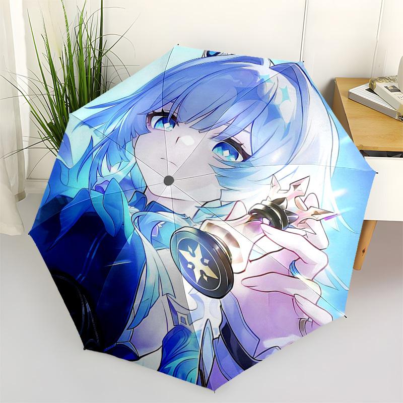 1pc Outdoor Umbrella with Anime Character Design - Automatic Opening/Closing, Portable 3-Fold Design, 8-Rib Iron Frame - Perfect Gift for Fans, T
1pc Outdoor Umbrella with Anime Character Design - Automatic Opening/Closing, Portable 3-Fold Design, 8-Rib Iron Frame - Perfect Gift for Fans, T