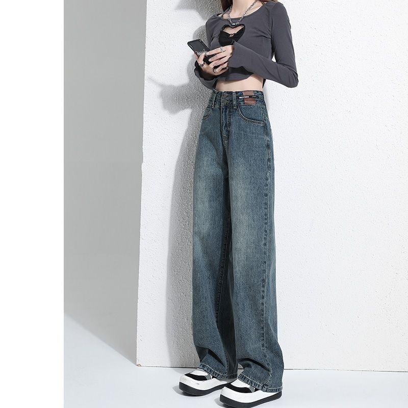 Женские джинсы с широкими штанинами на флисовой подкладке: Осень/Зима 2025, С высокой талией, Дизайн прямого кроя для фигуры типа «груша». S (80-98 lbs recommended)
Женские джинсы с широкими штанинами на флисовой подкладке: Осень/Зима 2025, С высокой талией, Дизайн прямого кроя для фигуры типа «груша». S (80-98 lbs recommended)