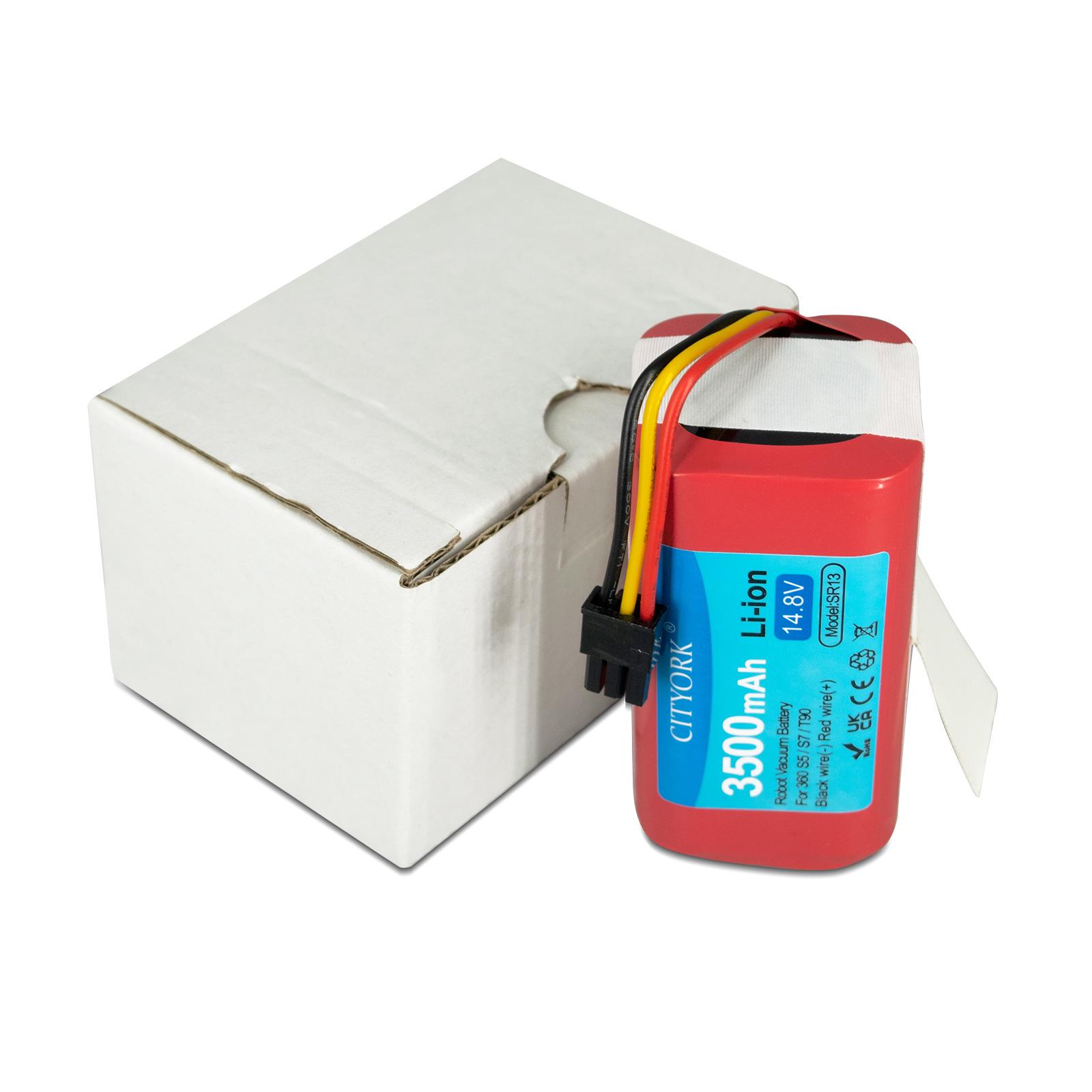Compatible Lithium Battery for 360 Sweeping Robots S5/S7/T90/S6/C50
Compatible Lithium Battery for 360 Sweeping Robots S5/S7/T90/S6/C50