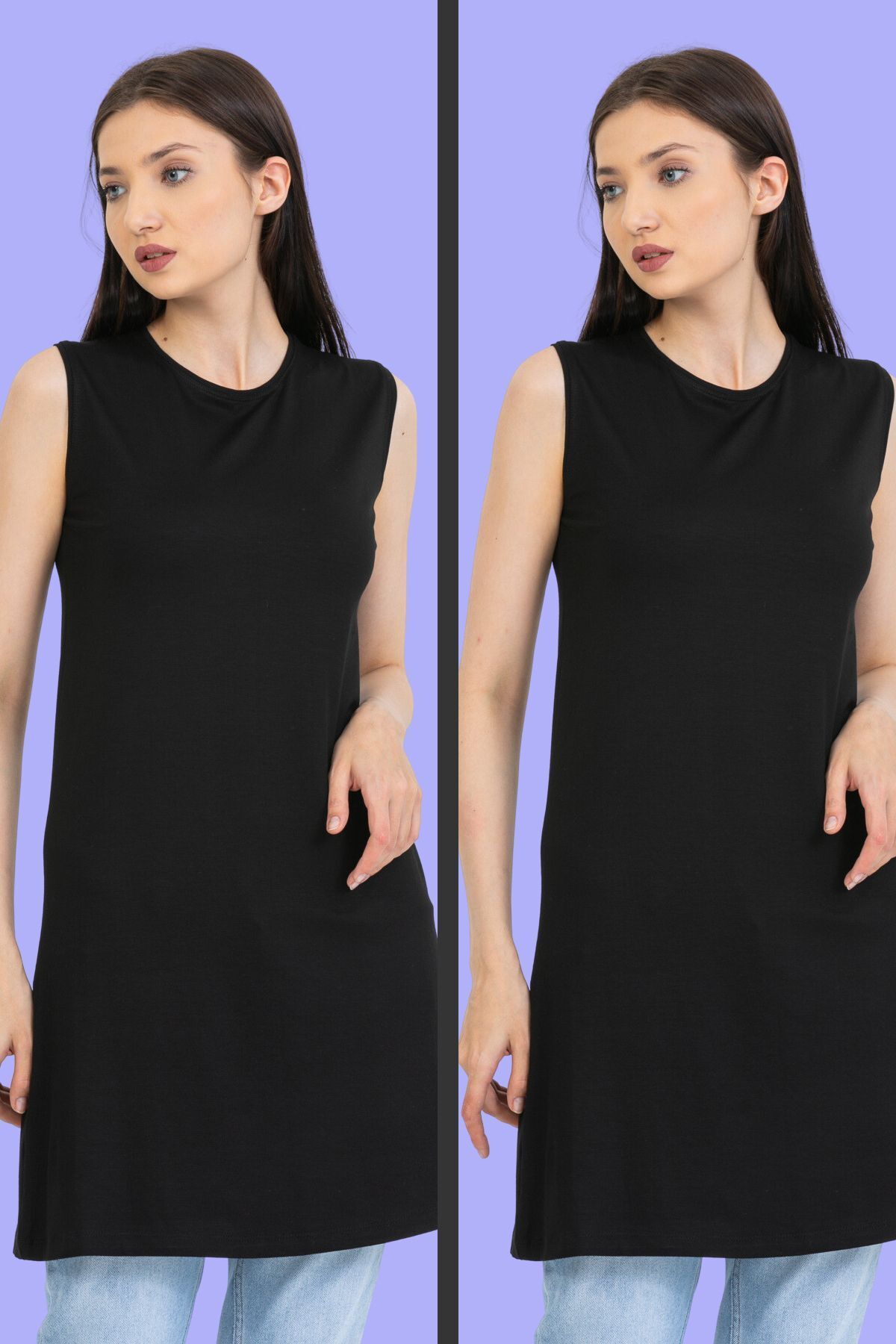 Women s Style Plus Size Tunic Sleeveless Crew Neck Knitted Combed Cotton Buy 3 Pay For 2 New Sleeve Saver Triple Quadruple Quadruple Tunk L
Women s Style Plus Size Tunic Sleeveless Crew Neck Knitted Combed Cotton Buy 3 Pay For 2 New Sleeve Saver Triple Quadruple Quadruple Tunk L