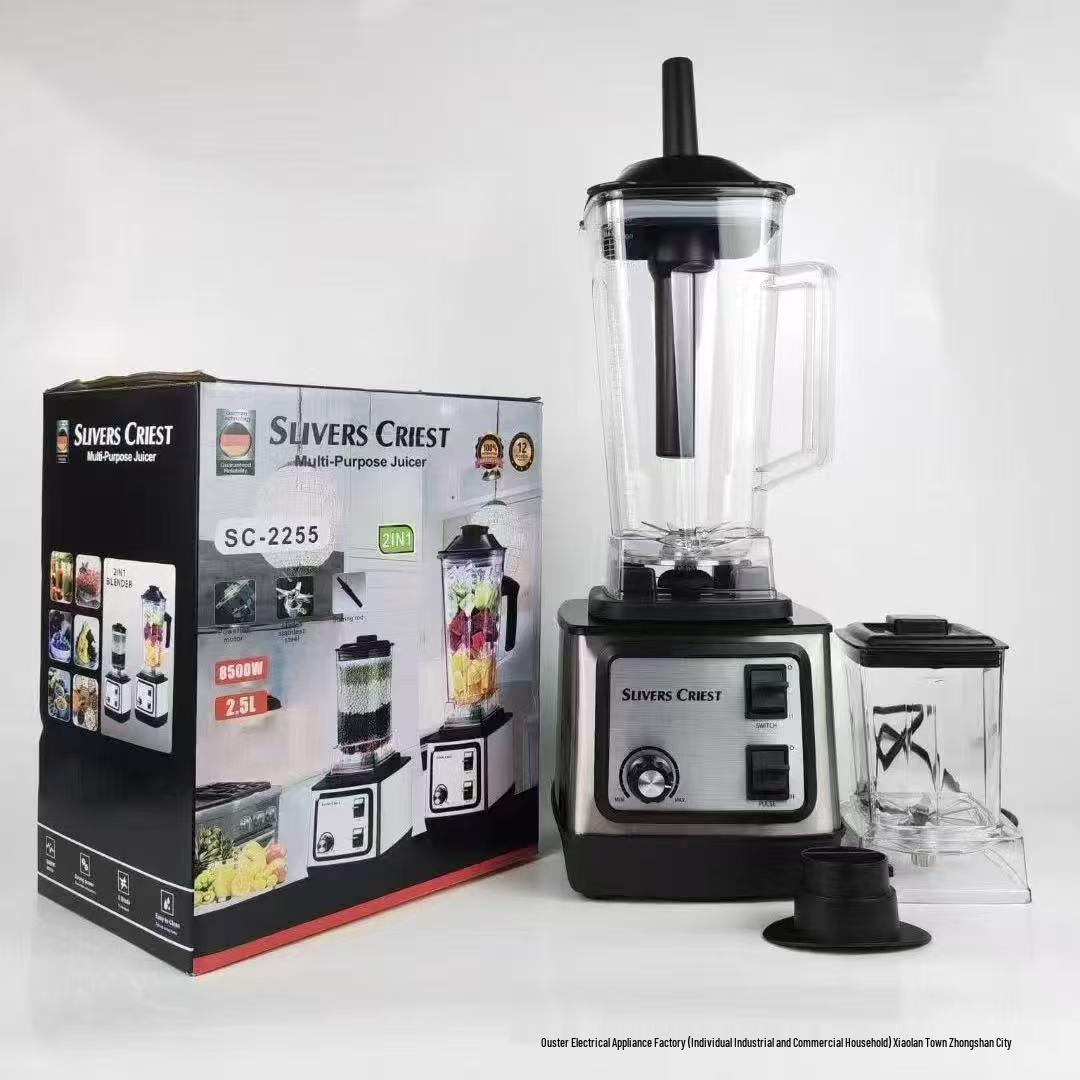 9525 Multi-Functional Metal Appliance: Wall-Breaking Blender, Ice Crusher, Juicer, Meat Grinder, and Powder Maker
9525 Multi-Functional Metal Appliance: Wall-Breaking Blender, Ice Crusher, Juicer, Meat Grinder, and Powder Maker