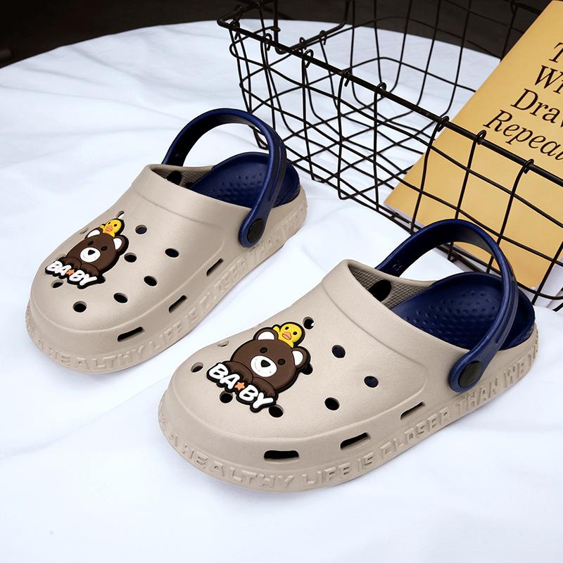 Детские тапочки для мальчиков и девочек, из ЭВА, с мультяшным дизайном, модные, корейская версия, уличная обувь с отверстиями, мультяшные, с любовью, родительско-детские 35
Детские тапочки для мальчиков и девочек, из ЭВА, с мультяшным дизайном, модные, корейская версия, уличная обувь с отверстиями, мультяшные, с любовью, родительско-детские 35