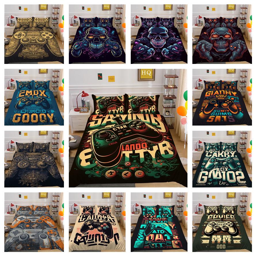 3D ретро-плеер, комплект постельного белья, голова черепа, игровая ручка, пододеяльник и наволочка, 2/3 предмета, серия игровых автоматов, украшение для дома
3D ретро-плеер, комплект постельного белья, голова черепа, игровая ручка, пододеяльник и наволочка, 2/3 предмета, серия игровых автоматов, украшение для дома