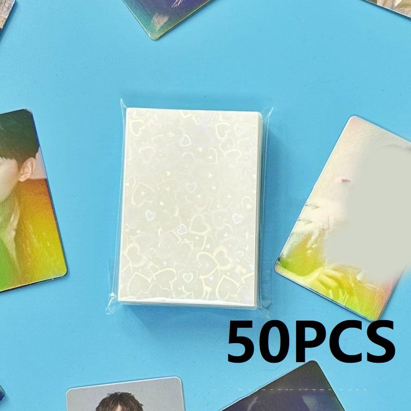 50PCS Heart Sleeves Color Photo Card Sleeve Photocard Holder Kpop Popcorn Sleeves Photo Card Packaging BQ01
50PCS Heart Sleeves Color Photo Card Sleeve Photocard Holder Kpop Popcorn Sleeves Photo Card Packaging BQ01
