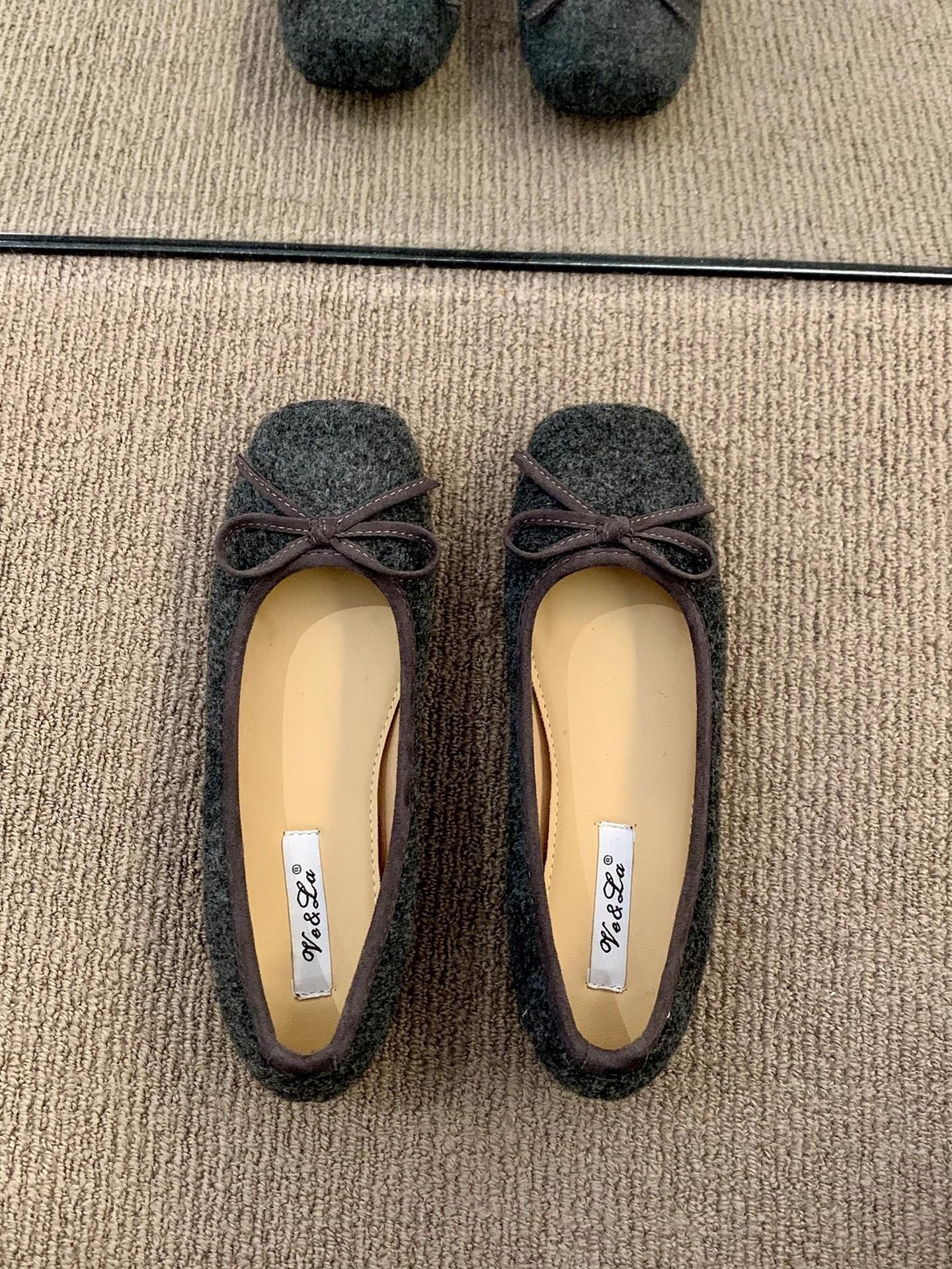 French retro ballet flat bottom shallow mouth single shoes women s new woolen soft sole Doudou shoes one pedal ladyshoes 40 темно-сірий
French retro ballet flat bottom shallow mouth single shoes women s new woolen soft sole Doudou shoes one pedal ladyshoes 40 темно-сірий