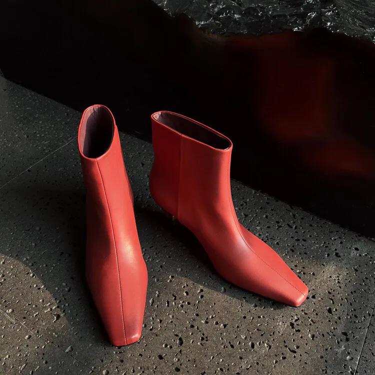 Fashion New Red Black Sheepskin Back Zipper Knee High Boots European American Square Headed Sexy 5.5cm High-heel Women Boots Size 34-41 41
Fashion New Red Black Sheepskin Back Zipper Knee High Boots European American Square Headed Sexy 5.5cm High-heel Women Boots Size 34-41 41