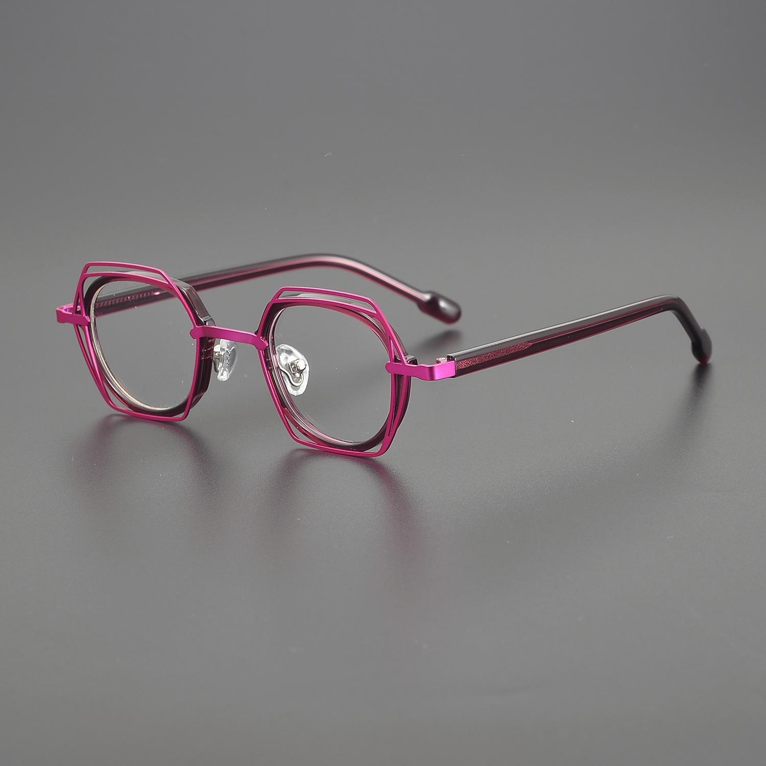 New Acetate Titanium Eyeglass Frames Man Woman Good Quality Square Eyeglasses Frames Prescription Retro Glasses Frames фіолетовий
New Acetate Titanium Eyeglass Frames Man Woman Good Quality Square Eyeglasses Frames Prescription Retro Glasses Frames фіолетовий