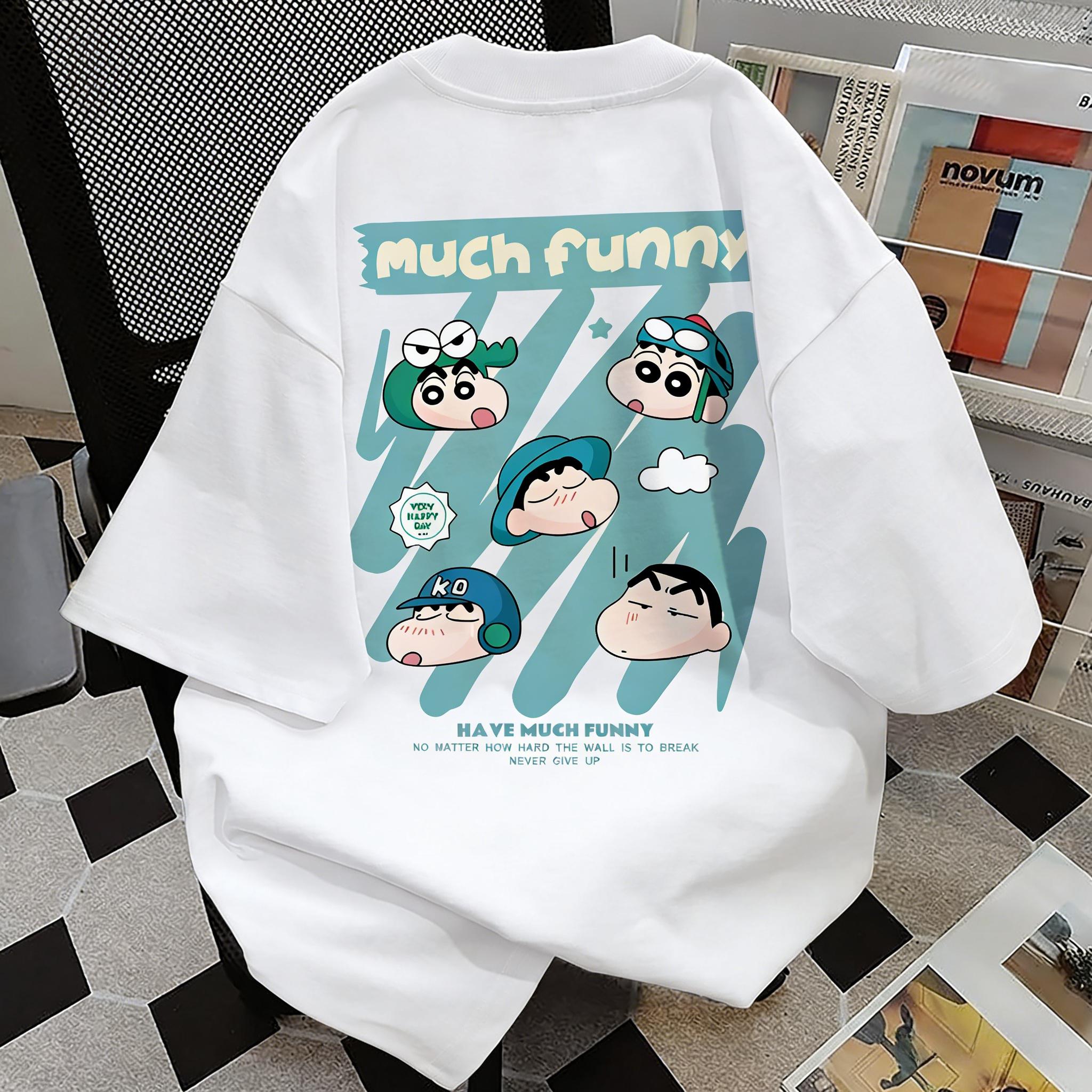 2026 Summer Comic Form Crayon Shinchan Image 100 Cotton Printed Oversize Casual Tshirt Adult Children Parentchild Top y2k S
2026 Summer Comic Form Crayon Shinchan Image 100 Cotton Printed Oversize Casual Tshirt Adult Children Parentchild Top y2k S