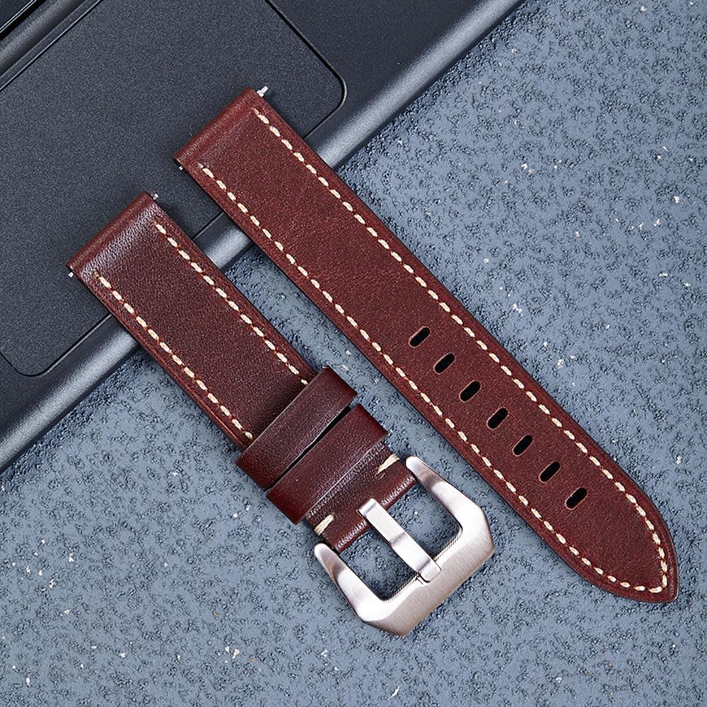 Genuine Leather Watch Bands Quality 20mm 22mm 24mm Cowhide Straps For Men s Watch Luxury Classic 24mm
Genuine Leather Watch Bands Quality 20mm 22mm 24mm Cowhide Straps For Men s Watch Luxury Classic 24mm