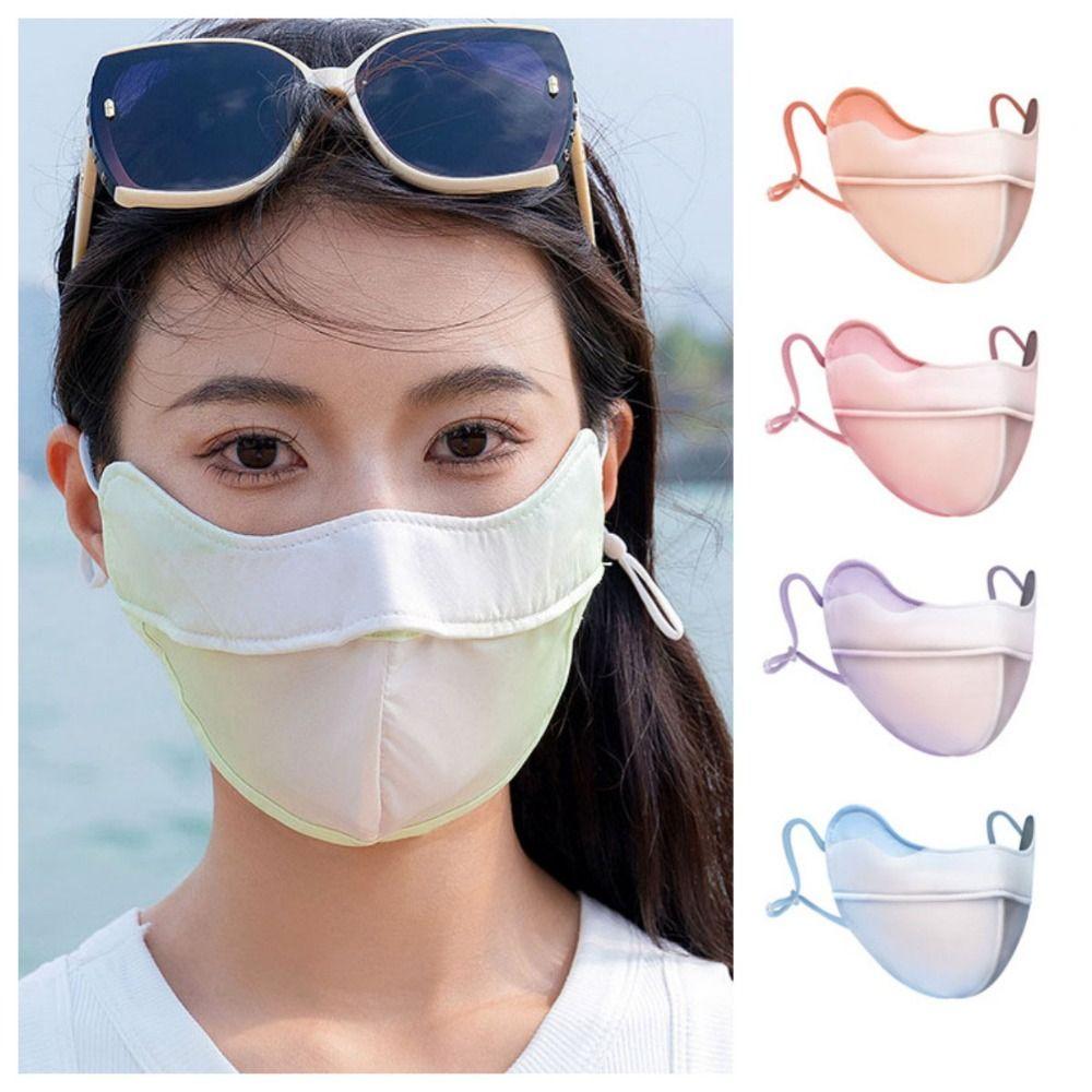 UV Protection Sunscreen Face Scarf Summer Face Gini Mask Adjustable Ice Silk Mask Sports
UV Protection Sunscreen Face Scarf Summer Face Gini Mask Adjustable Ice Silk Mask Sports