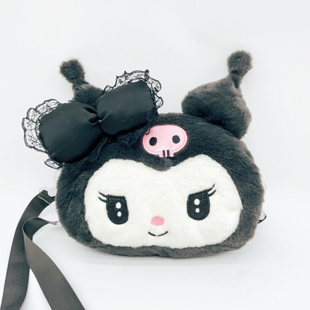 Sanrio Kuromi Melodie Plush Toy Crossbody Bag With Lace For Kids And Teens
Sanrio Kuromi Melodie Plush Toy Crossbody Bag With Lace For Kids And Teens