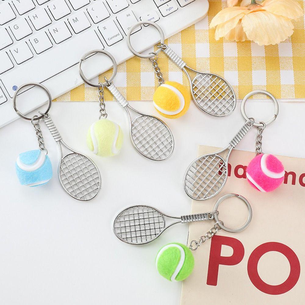 Sport Enthusiasts Luxury Metal Keychain Tennis Shape Car Key Chain Bag Pendant Backpack Decoration жёлтый
Sport Enthusiasts Luxury Metal Keychain Tennis Shape Car Key Chain Bag Pendant Backpack Decoration жёлтый