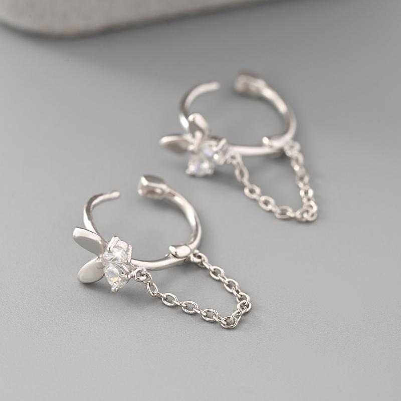 925 Sterling Silver Fringe Drop Earrings Butterfly CZ Tassel Earrings for Women Birthday Gift Fine Jewelry
925 Sterling Silver Fringe Drop Earrings Butterfly CZ Tassel Earrings for Women Birthday Gift Fine Jewelry